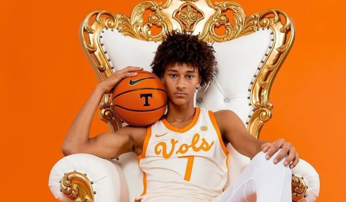 Rwandan-American basketball prospect Nate Ament has joined US top college basketball team Tennessee Volunteers-courtesy 