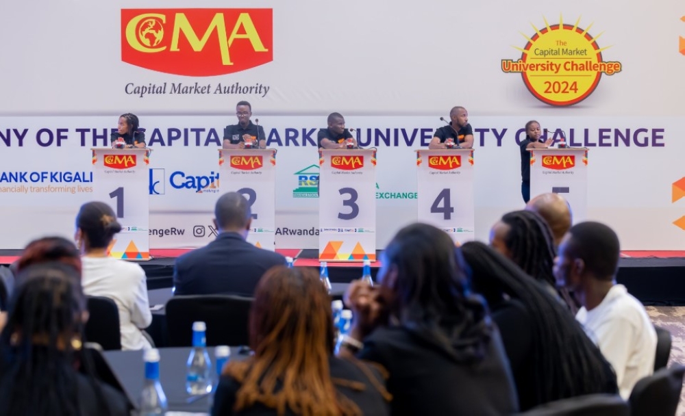 The Capital Market Authority of Rwanda (CMA), and  the Rwanda Stock Exchange (RSE) and the Rwanda National Students Association (RNSA), have organised the Capital Market Youth Forum 2025.