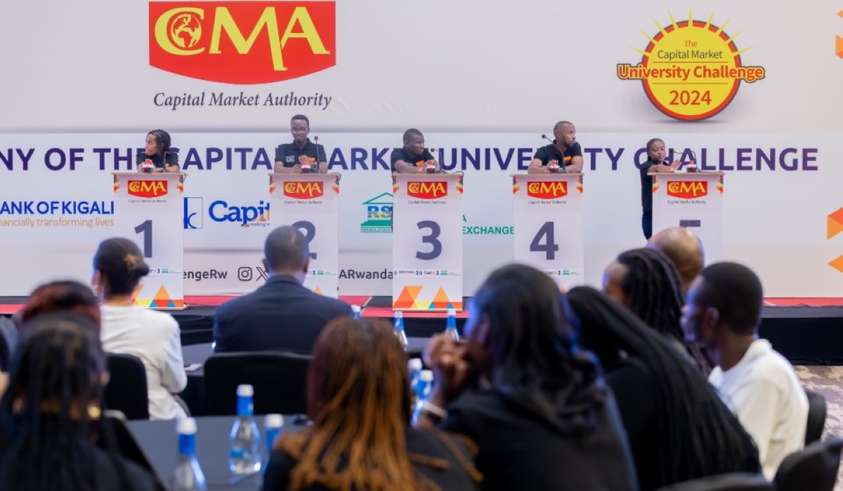 The Capital Market Authority of Rwanda (CMA), and  the Rwanda Stock Exchange (RSE) and the Rwanda National Students Association (RNSA), have organised the Capital Market Youth Forum 2025.