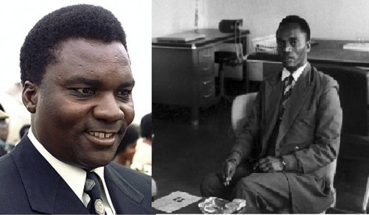 Former Presidents Gregoire Kayibanda and Juvenal Habyarimana..