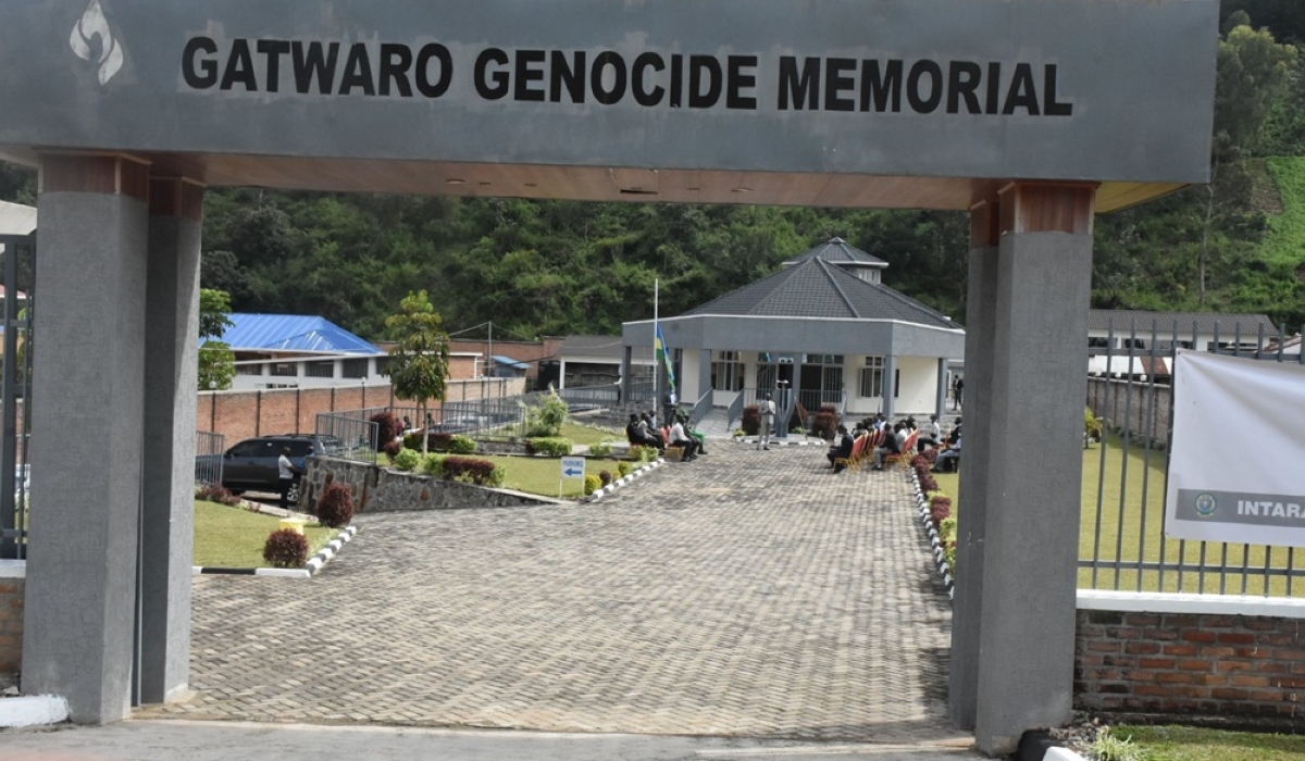 Gatwaro Genocide Memorial in Karongi District. File