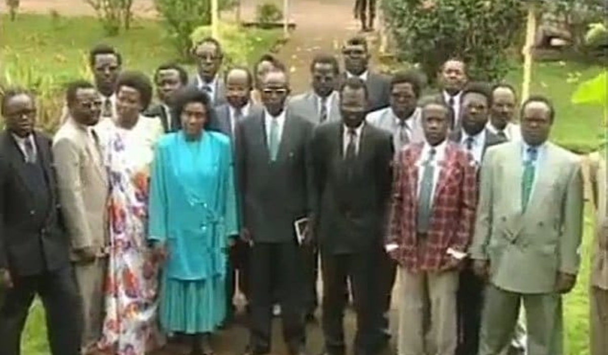 On April 28, 1994, in Paris, France, Jérôme Bicamumpaka, then Minister of Foreign Affairs in the genocidal regime, held a press conference as the Genocide against the Tutsi continued in Rwanda.