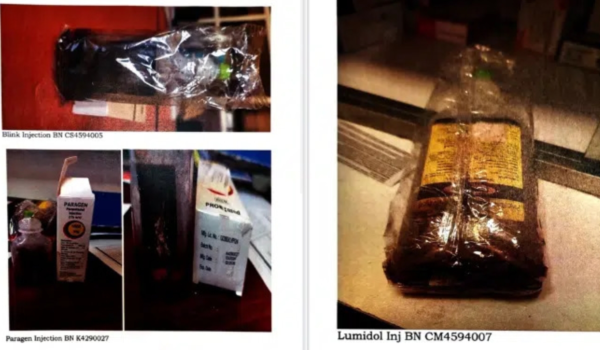 Paracetamol 1000mg-100ml injections (sold under the brands Lumidol, Blink, and Paragen)