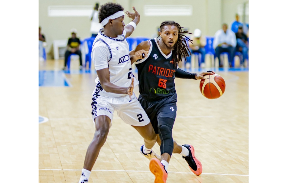 Star point guard Cole Ellitott scored 25 points to help Patriots overcome Azomco late in the game on Tuesday, April 29, at Petit Stade-courtesy