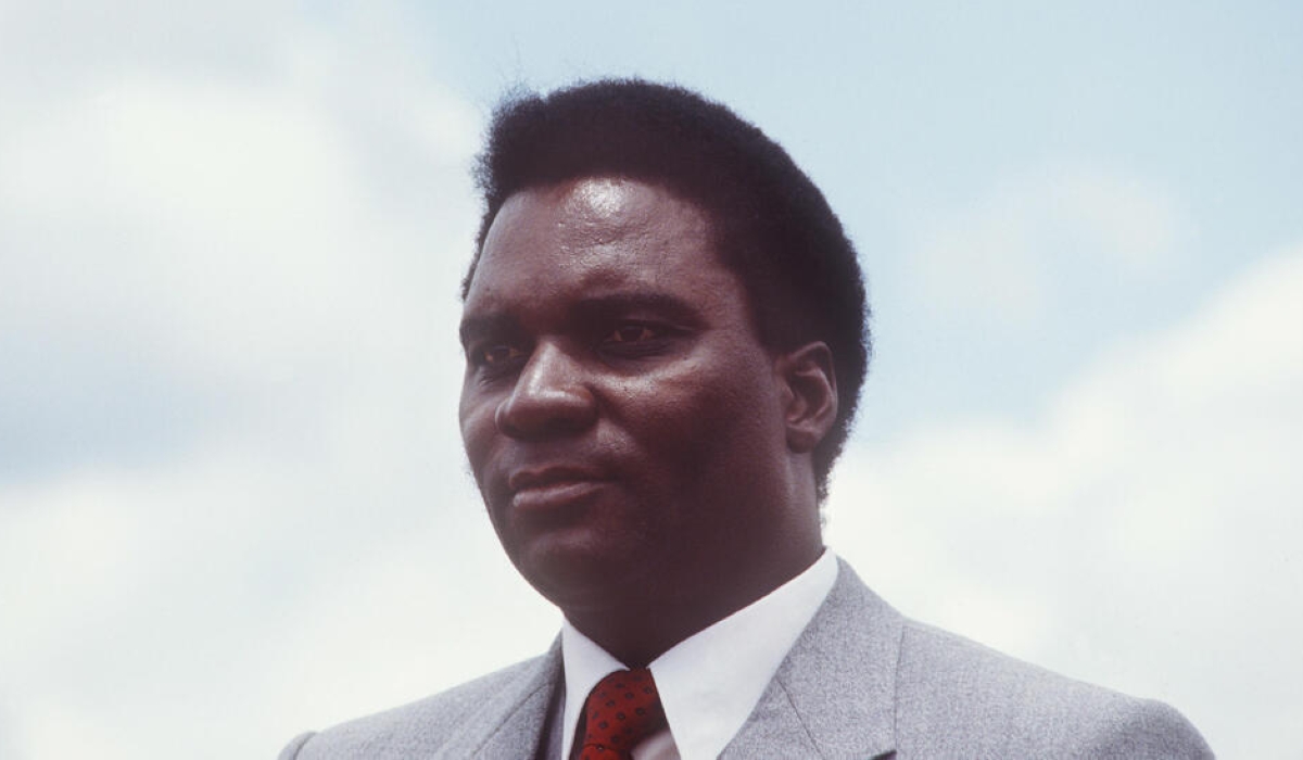 Former President Juvenal  Habyarimana