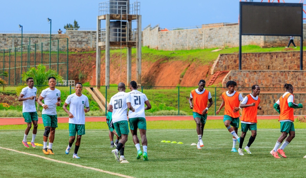 Muhazi United during a past training session-courtesy