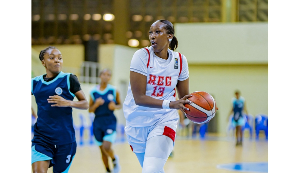 REG Women recorded their 13th win in the league campaign after a dominant 129-35 win over UR Kigali at Petit State on Wednesday, May 7-courtesy
