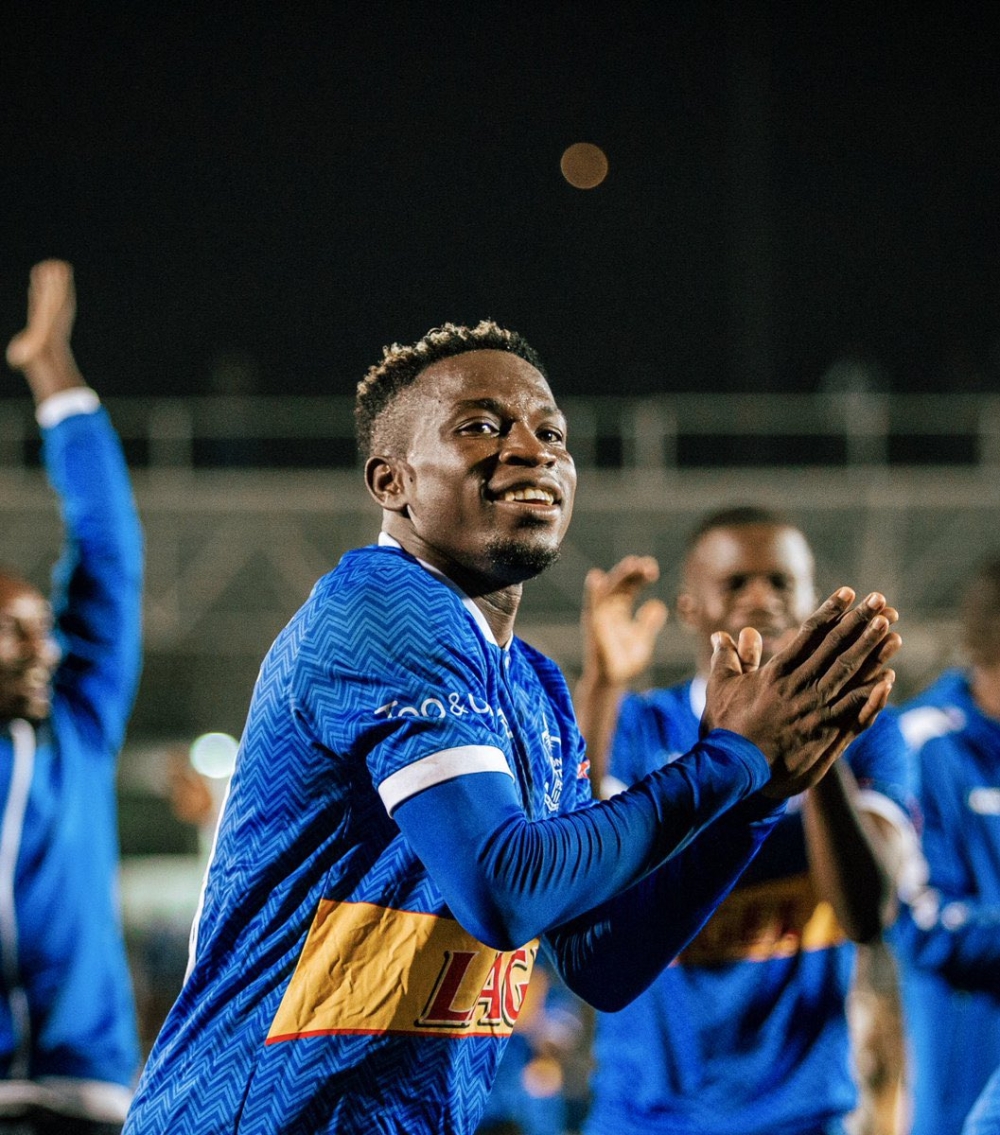 Bassane on cloud nine after scoring his first league goal for Rayon Sports