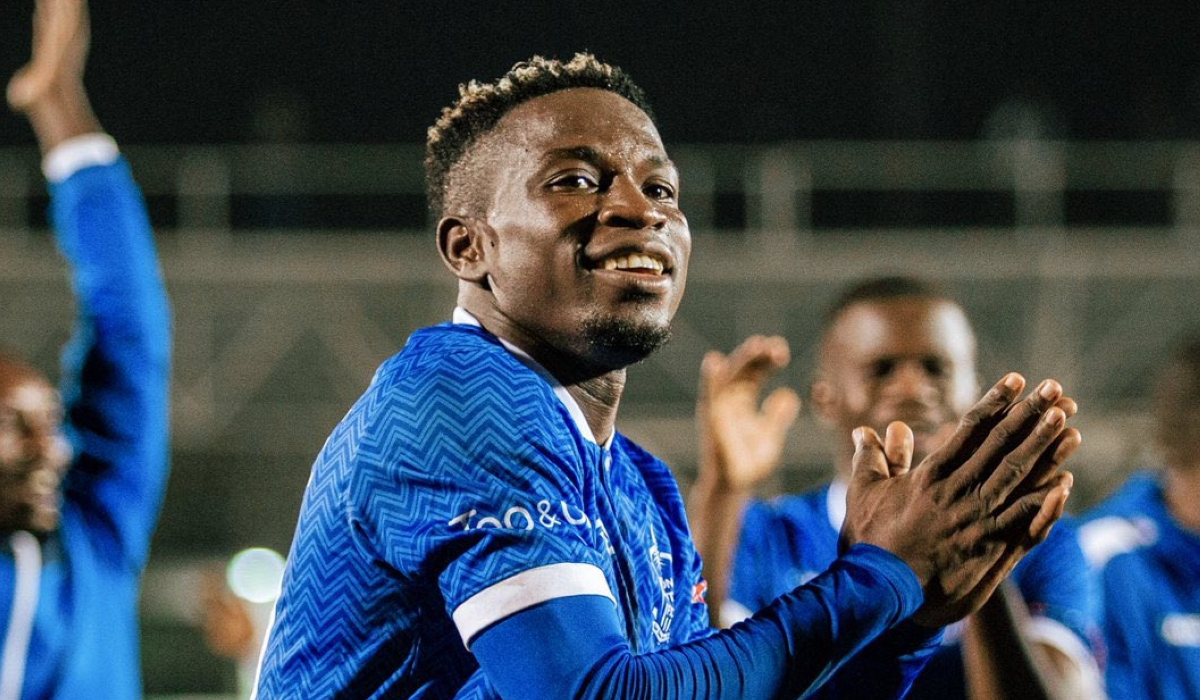 Bassane on cloud nine after scoring his first league goal for Rayon Sports
