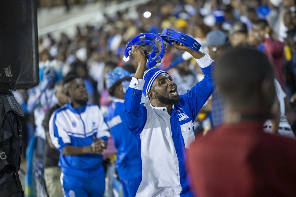 At the stadium Outside drums, chants, and dancing were unavoidable At the stadium Outside drums, chants, and dancing were unavoidable