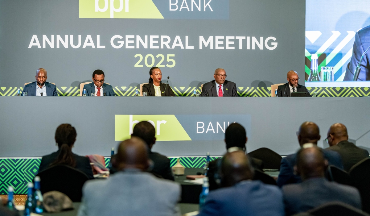 Patience Mutesi, the Managing Director of BPR Bank Rwanda (C) said that BPR Bank Rwanda registered a net profit of Rwf29 billion for the financial year 2024.COURTESY