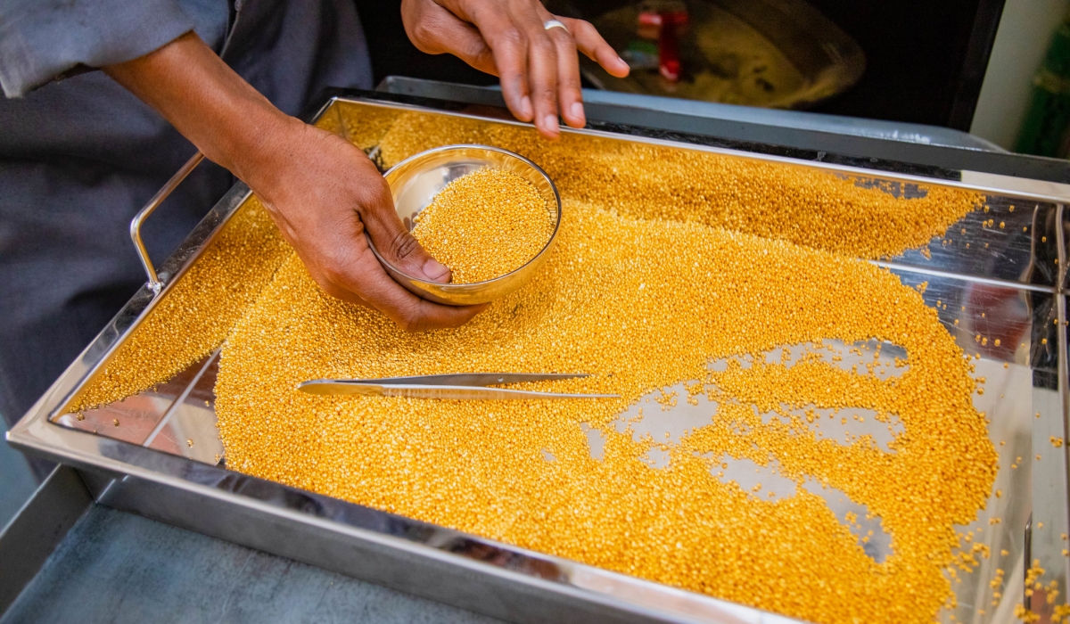 The National Bank of Rwanda  will begin adding gold to its foreign reserves portfolio starting in the next fiscal year. File