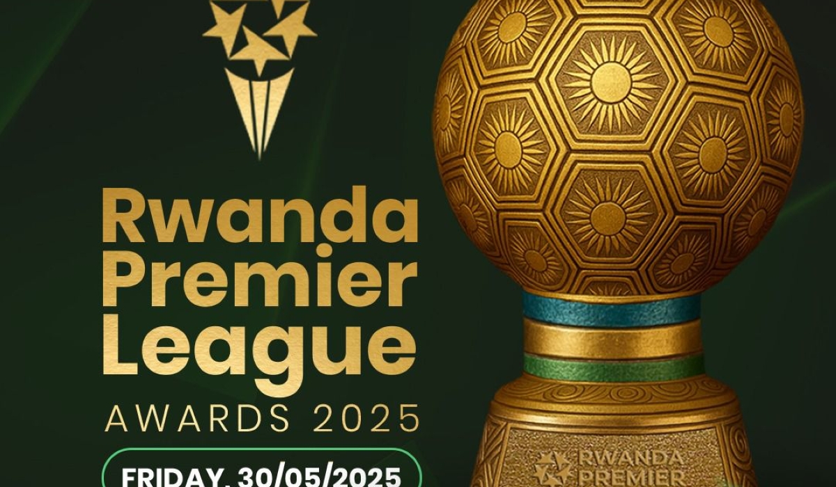Rwanda Premier League Awards 2025 will take place on May 30 at Kigali Convention Centre-courtesy