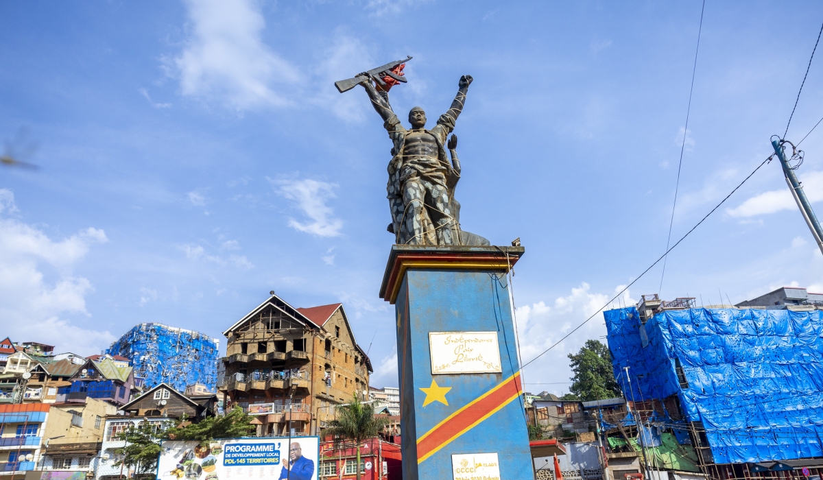 La Place de l &#039;Independence in Bukavu in South Kivu province eastern DR Congo. A city that was liberated by M23 rebels in February. Photo by Olivier Mugwiza
