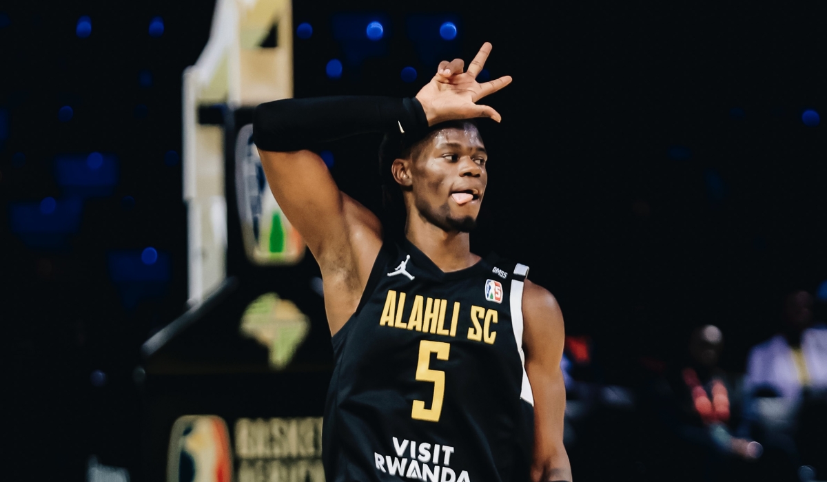 Senegalese star point guard Jean Jacques Boissy has been a  standout performer for Al Ahli SC during the BAL Nile Conference in Kigali-Photo Visit Rwanda