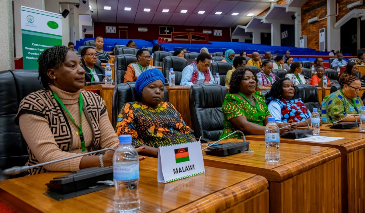 Commonwealth Women Parliamentarians (CWP) forum members participated in the parliamentary session held in Kigali on May 21.