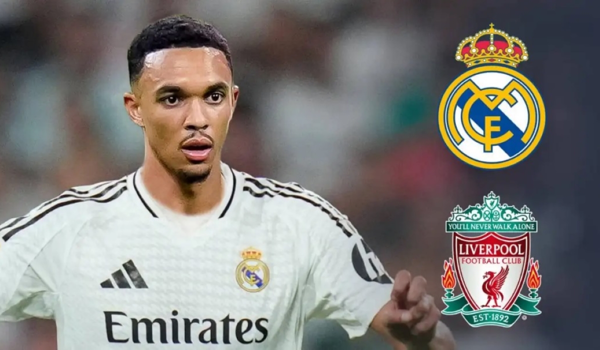 Liverpool defender Trent Alexander-Arnold could play for Real Madrid in the 2025 Club