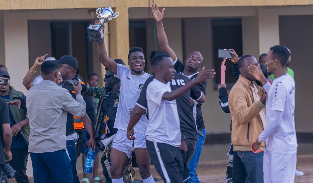Red hot striker Djibril Ouattara joins APR FC supporters in title celebrations-Photo by IGIHE