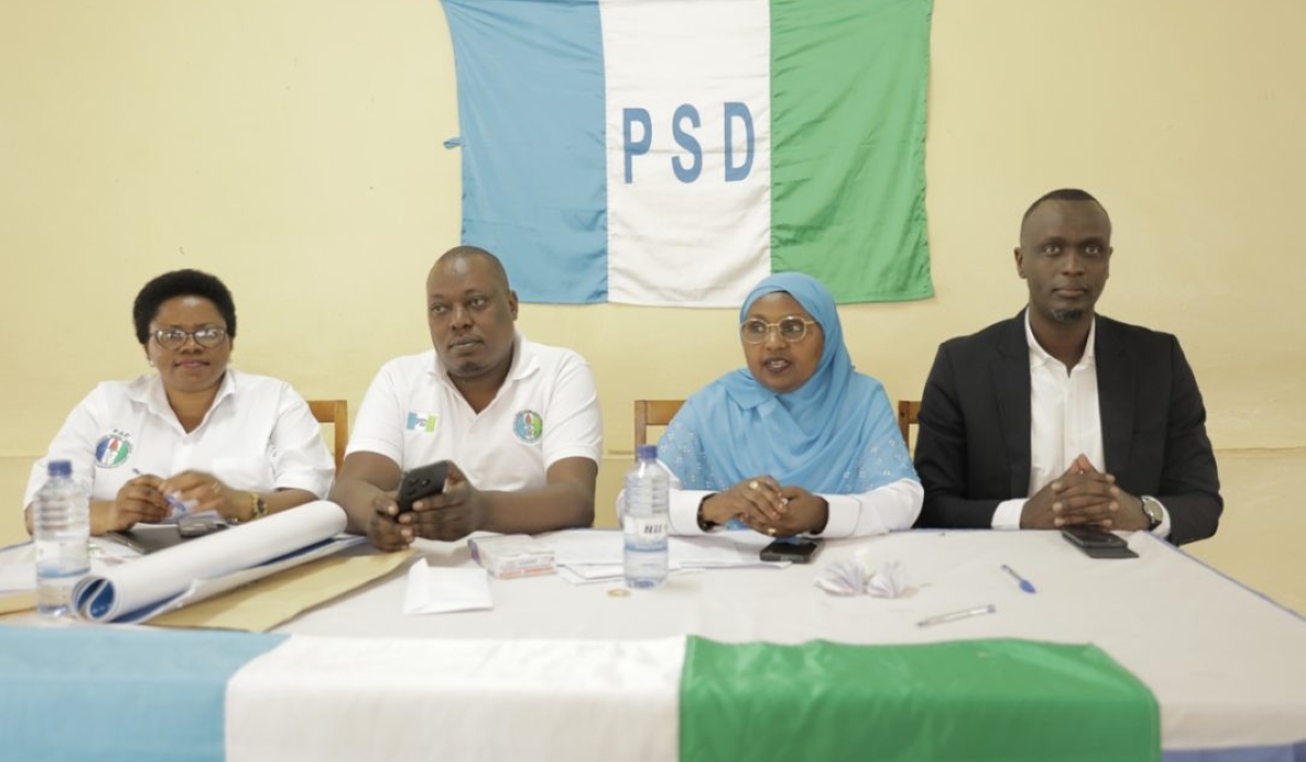 PSD new leaders in Kigali and provinces.