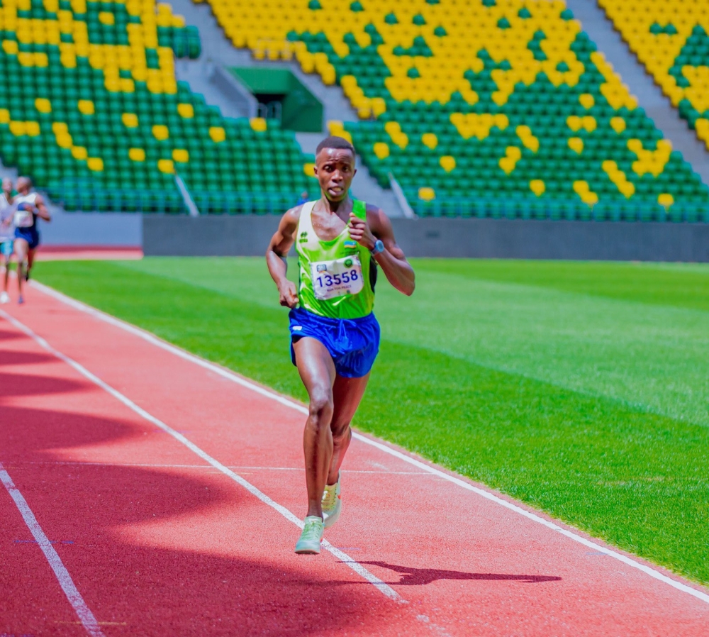APR rising athlete Victor Ingabire is among new faces in the roster for the 2025 Kigali International Peace Marathon-courtesy