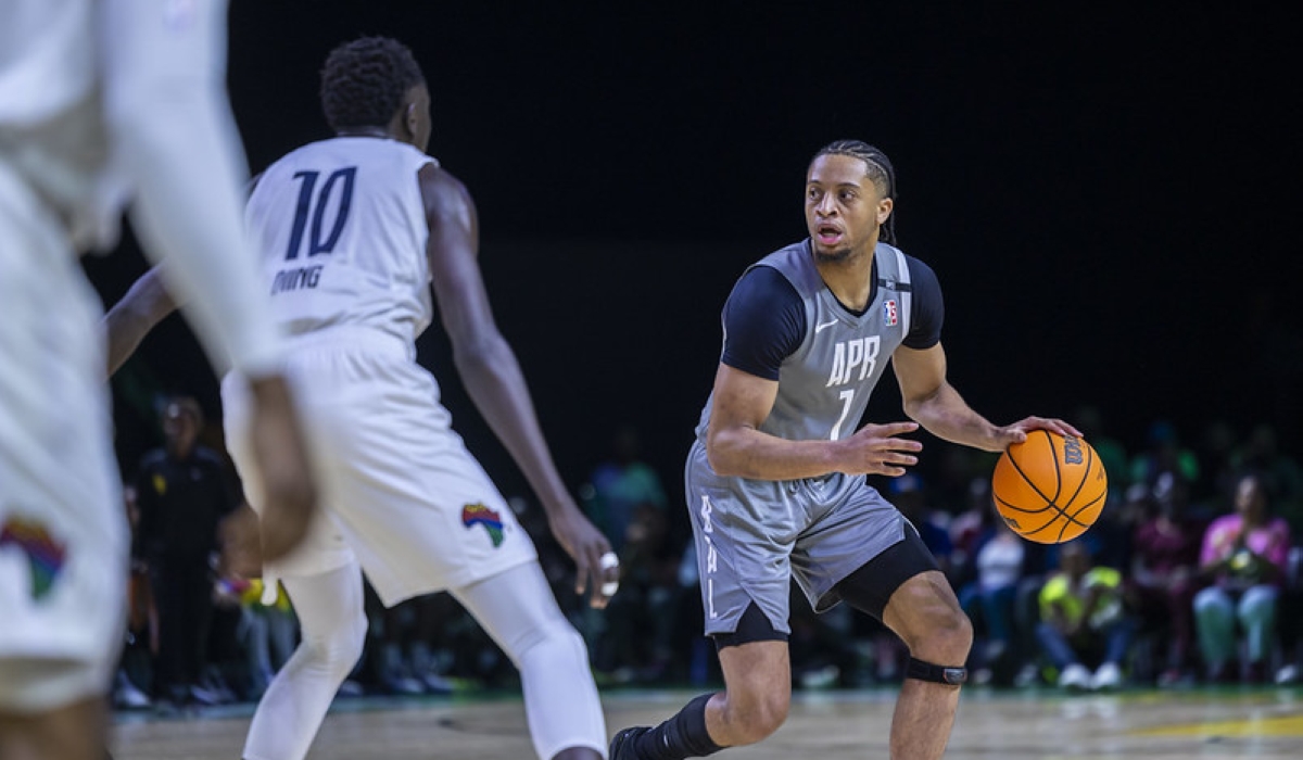 APR point guard Obadiah Noel rose to the occasion to guide his side to the BAL Playoffs in Pretoria, South Africa- Photo by Olivier Mugwiza