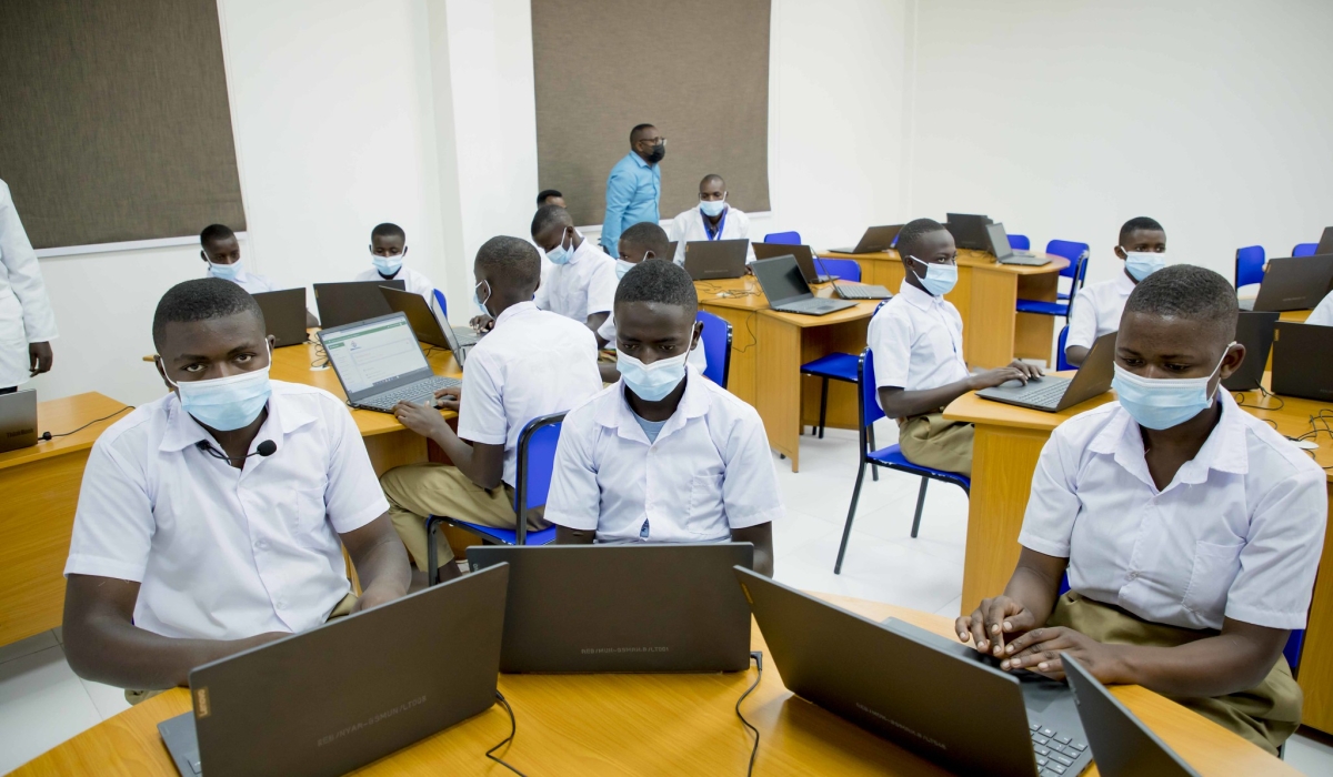 As part of this initiative, 18,500 laptops, along with projectors and projector screens, are being distributed to 101 selected schools across eight districts. File