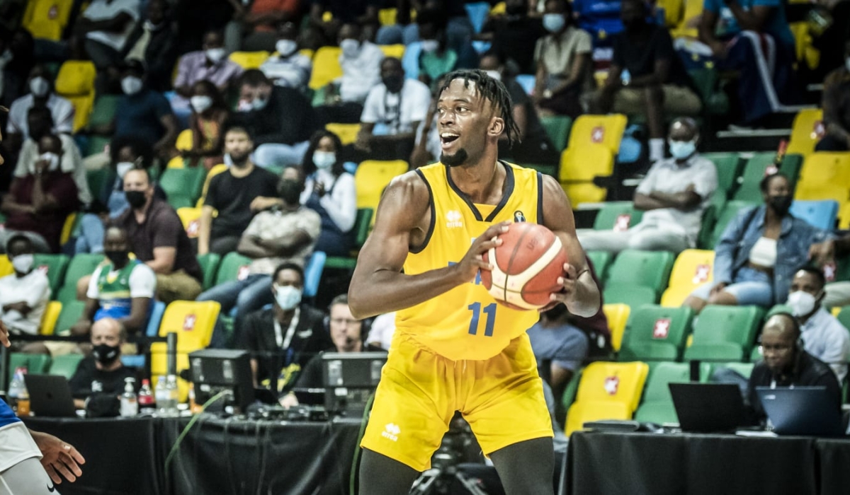 Rwanda forward Axel Mpoyo admits their are in a tough group at AfroBasket 2025 finals-File