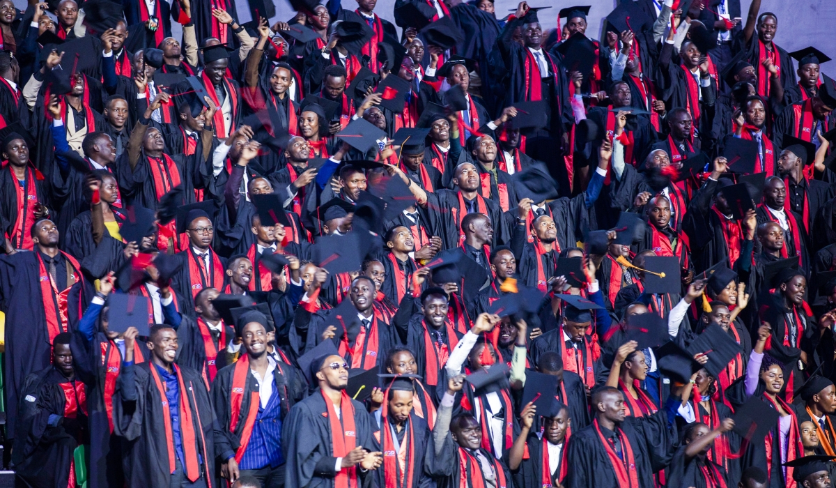 A total of 4,562 graduates were on Thursday awarded their diploma at BK Arena on May 29. All photos by Craish BAHIZI