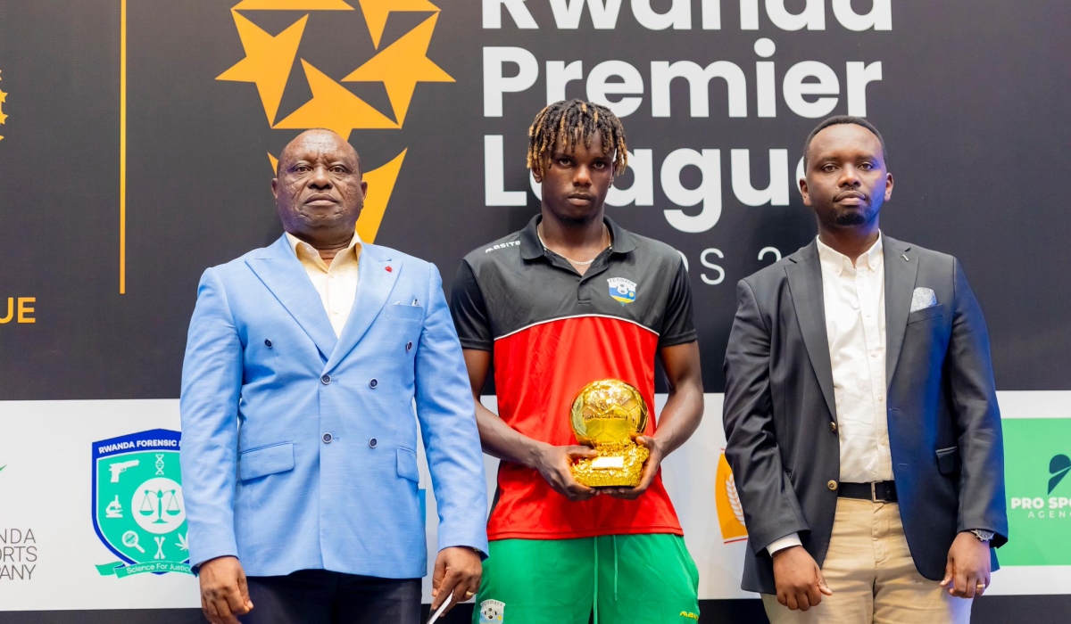 APR FC defender was voted as Rwanda Premier League player of the 2024-25 season-courtesy photos