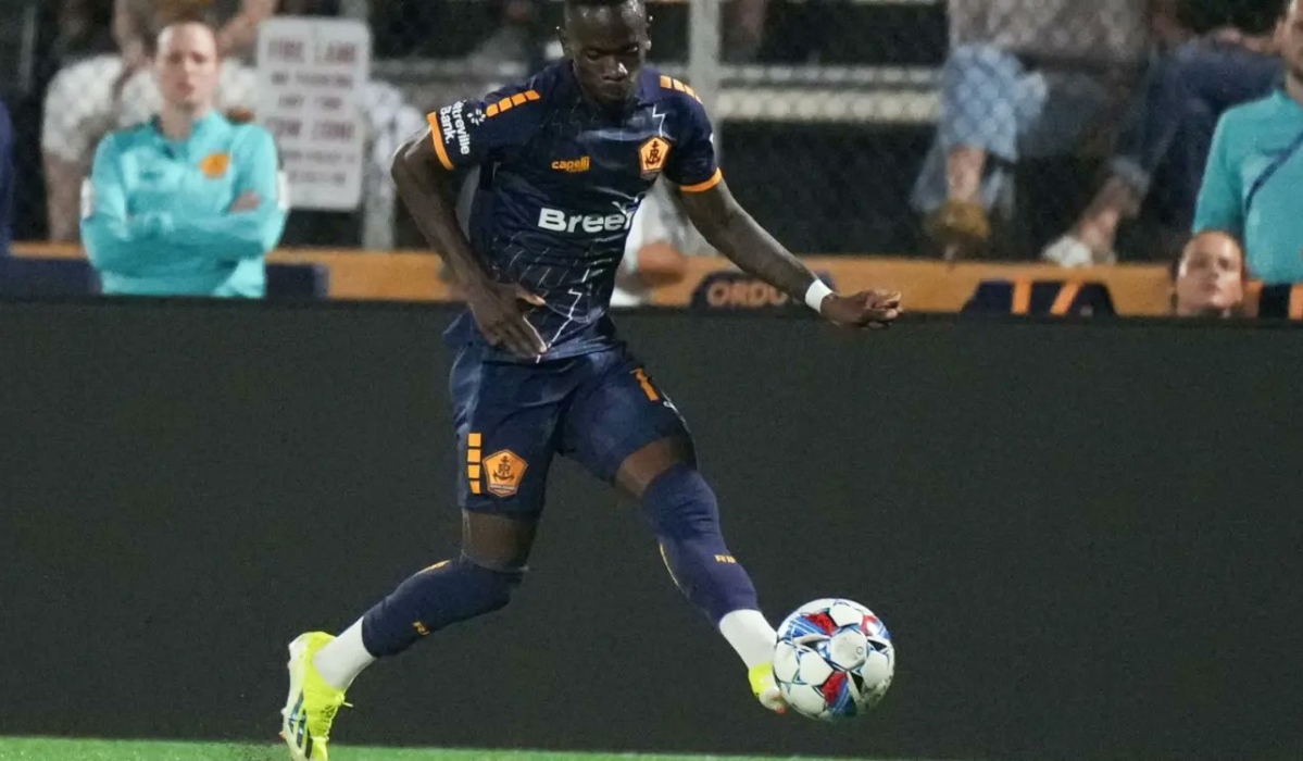 Rwanda winger Jojea Kwizera was in top form over the weekend as he scored the only goal of the game in Rhode Island’s 1-0 victory over Pittsburgh Riverhounds in the USL Cup.