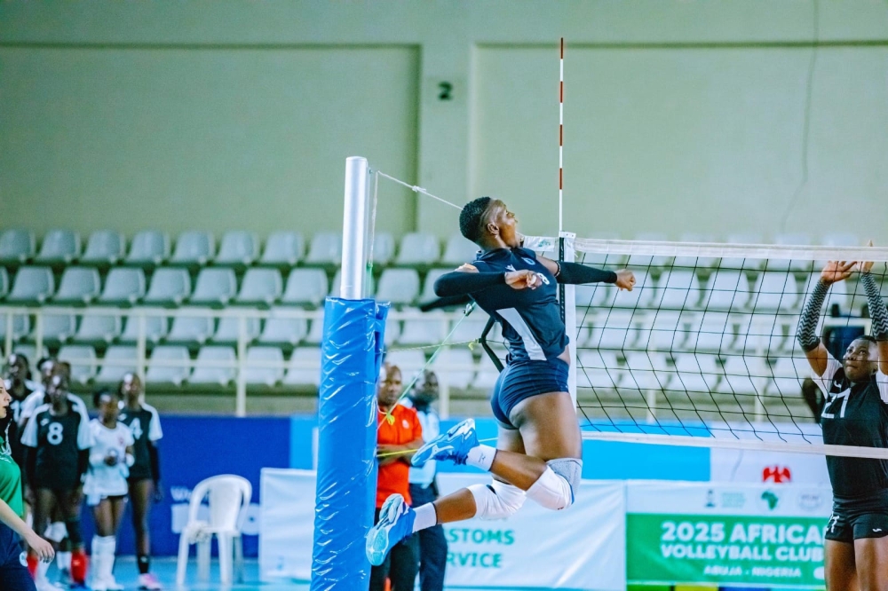 Sande Melidinah Nemali was with Police WVC at African volleyball club championship, the tourney was held  Abuja, Nigeria.