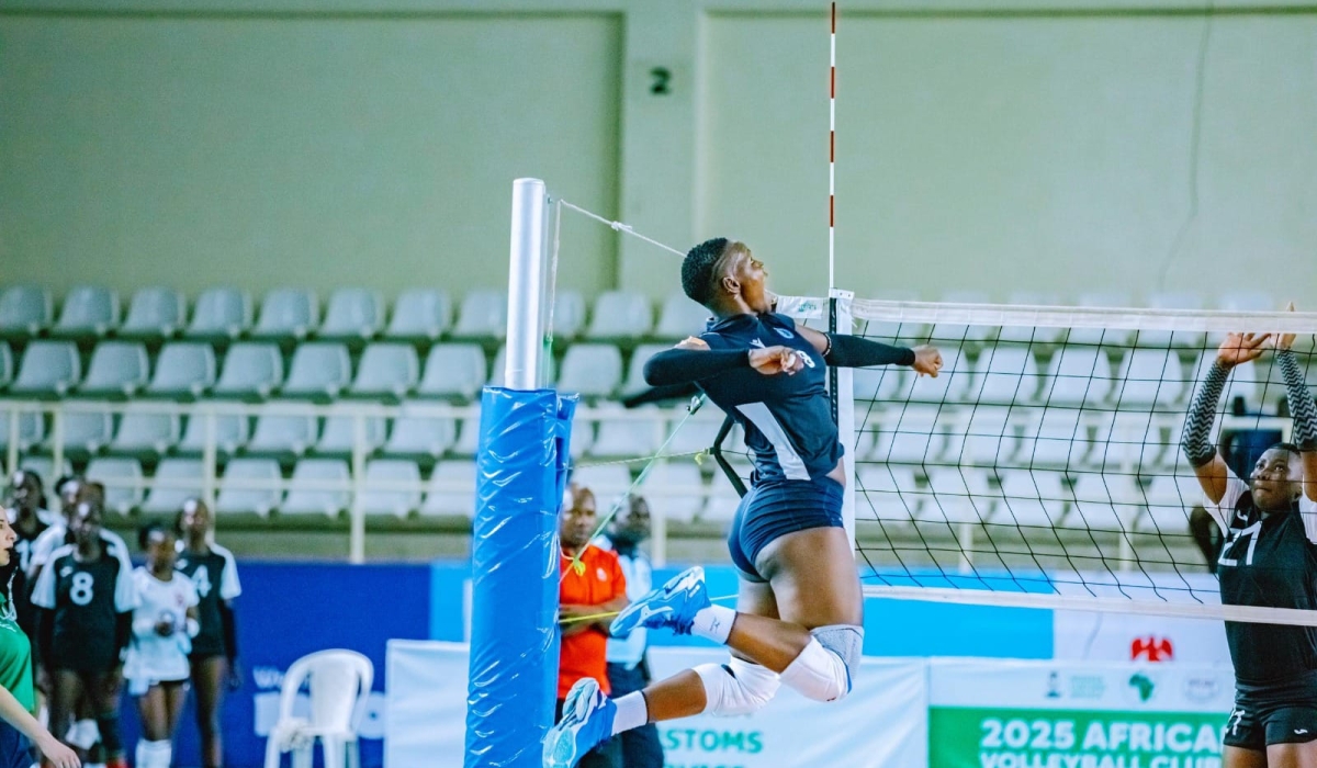 Sande Melidinah Nemali was with Police WVC at African volleyball club championship, the tourney was held  Abuja, Nigeria.