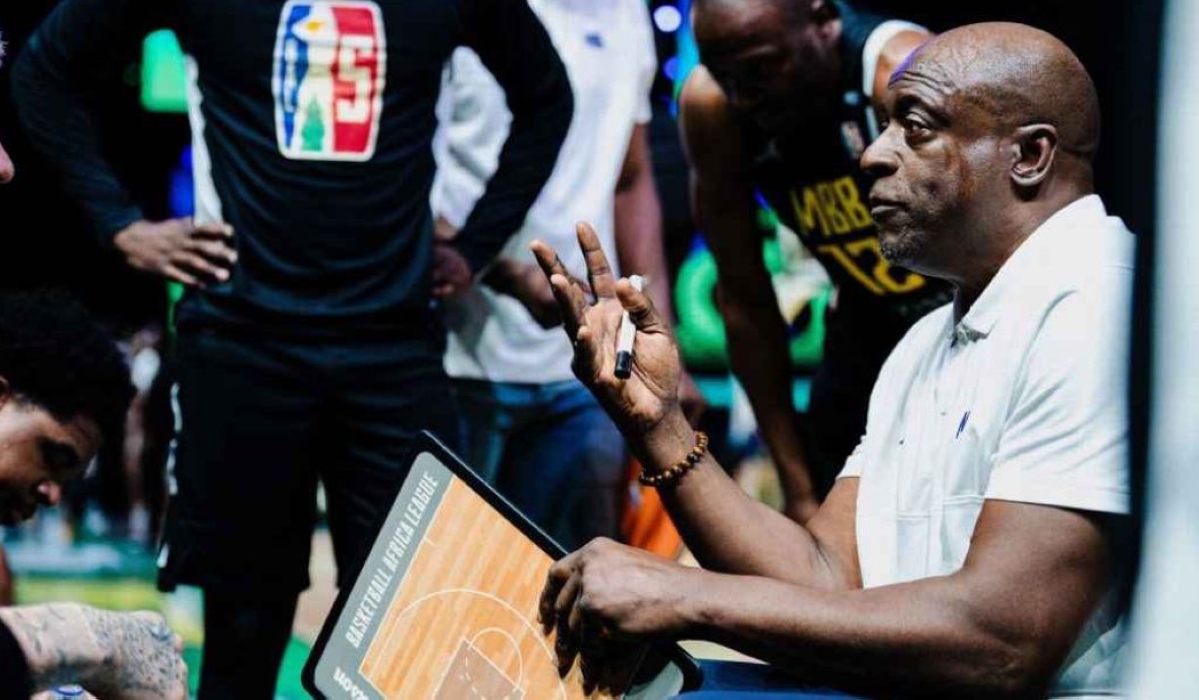 Former MBB head coach Sam Vincent has joined APR as assistant coach during the Playoffs of the BAL 2025 in Pretoria, South Africa-courtesy