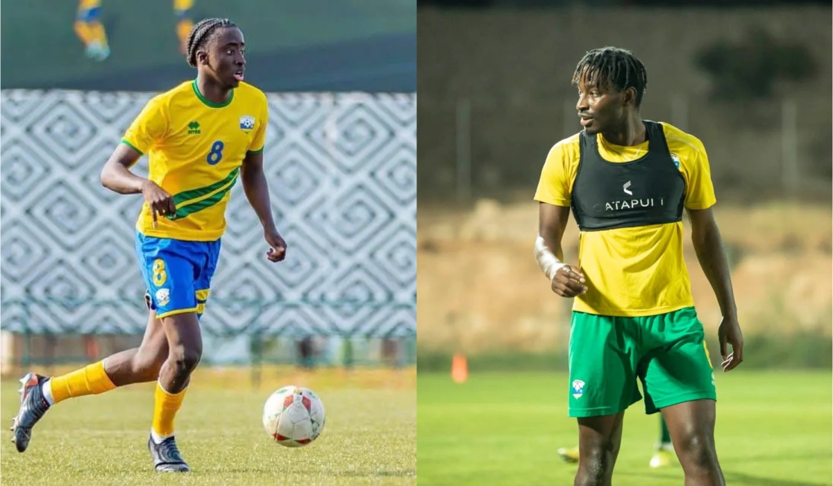 Hakim Sahabo(L) and Rafael York(R) could risk not being selected in the national team under Adel Amrouche-COURTESY