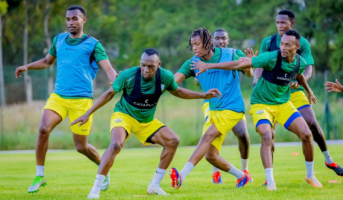 Rwanda coach Adel Amrouche said he didn&#039;t look at the age when he recalled Meddie Kagere (2nd from left) to the national team-courtesy
