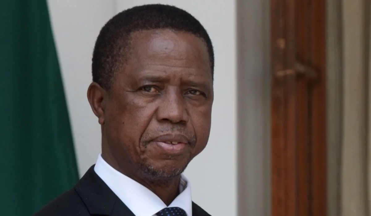 Edgar Lungu had hoped to contest next year&#039;s elections. / Hindustan Times via Getty Images
