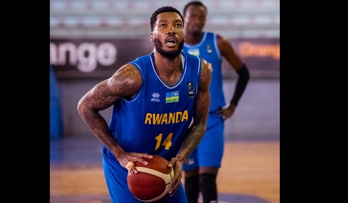 Kendall Gray, an American-born centre who played for Rwanda’s national basketball team since 2022, has called time on his career, aged 33. File