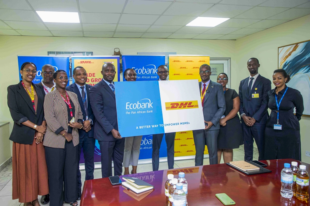 The initiative was unveiled at Ecobank’s headquarters in Kigali on Tuesday, June 10. Photos by Keza Kellya