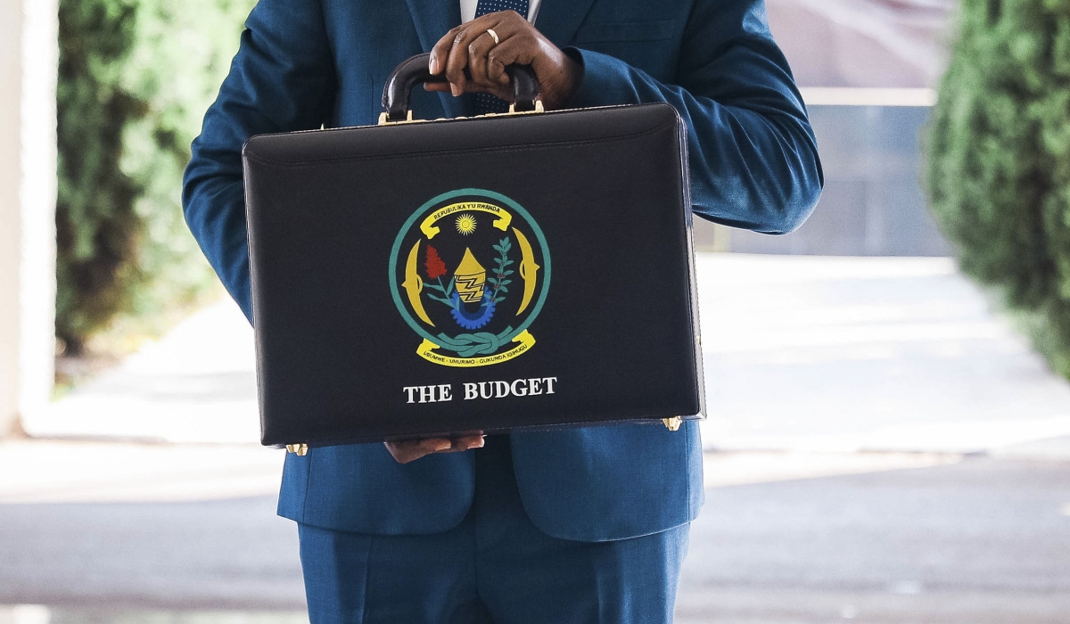 The Minister of Finance and Economic Planning, Yusuf Murangwa will present the budget statement to the parliament today, June 12. Photo by Craish Bahizi
