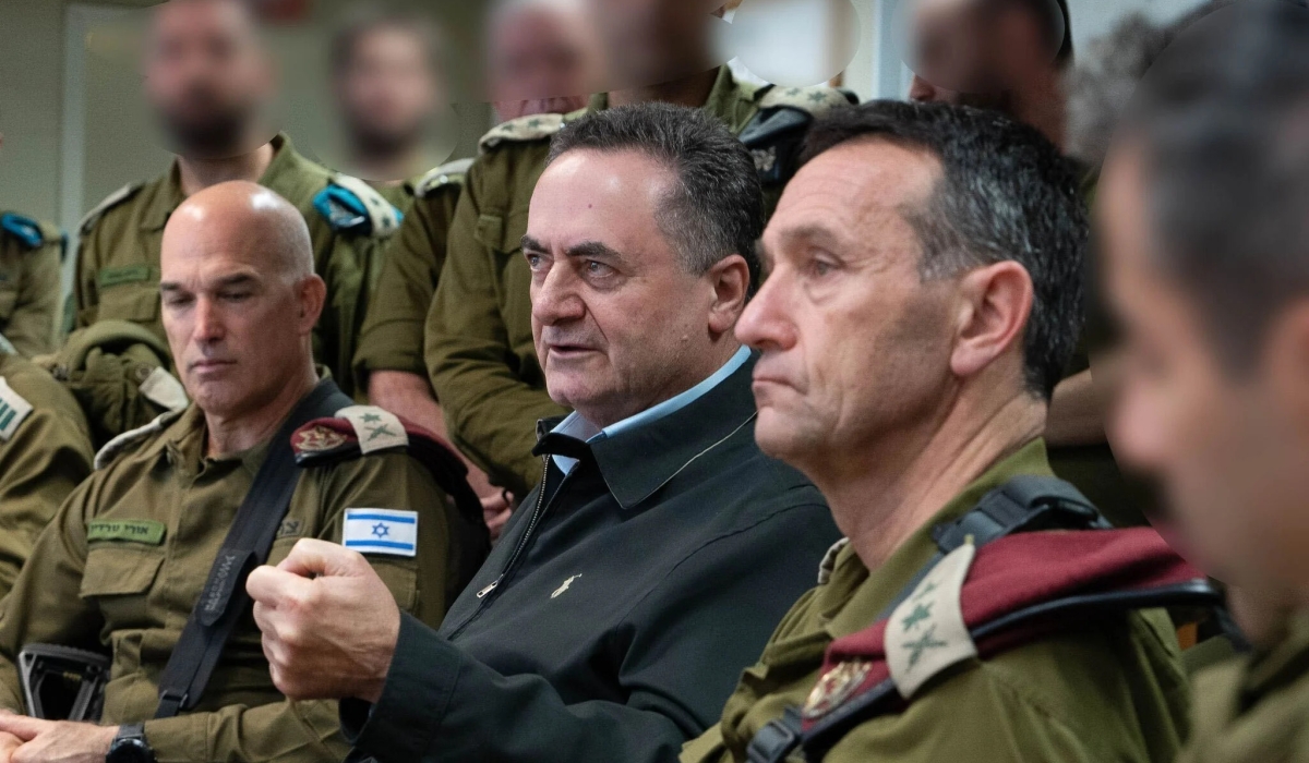 Israeli Defense Minister Israel Katz (C) said on Friday that Israel has launched a preemptive strike on Iran.