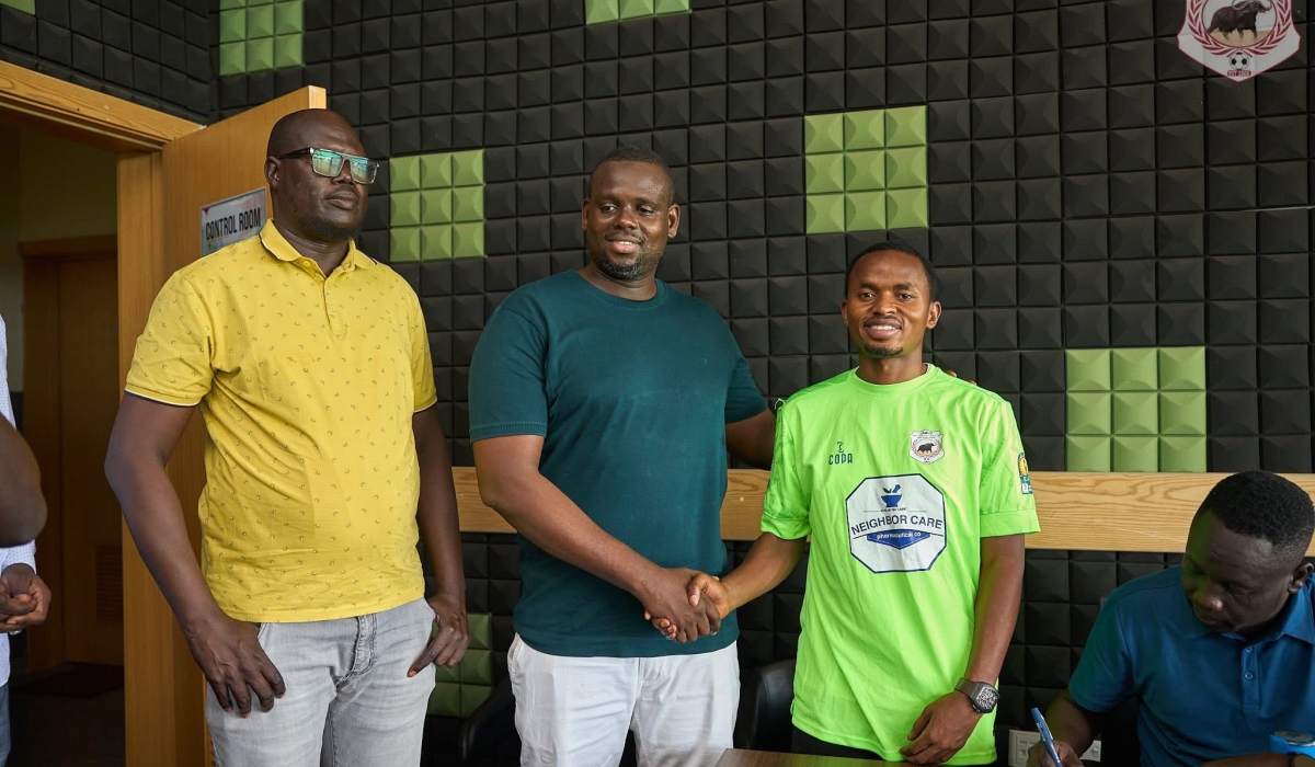 Former Rayon Sports midfielder Kevin Muhire in South Sudan