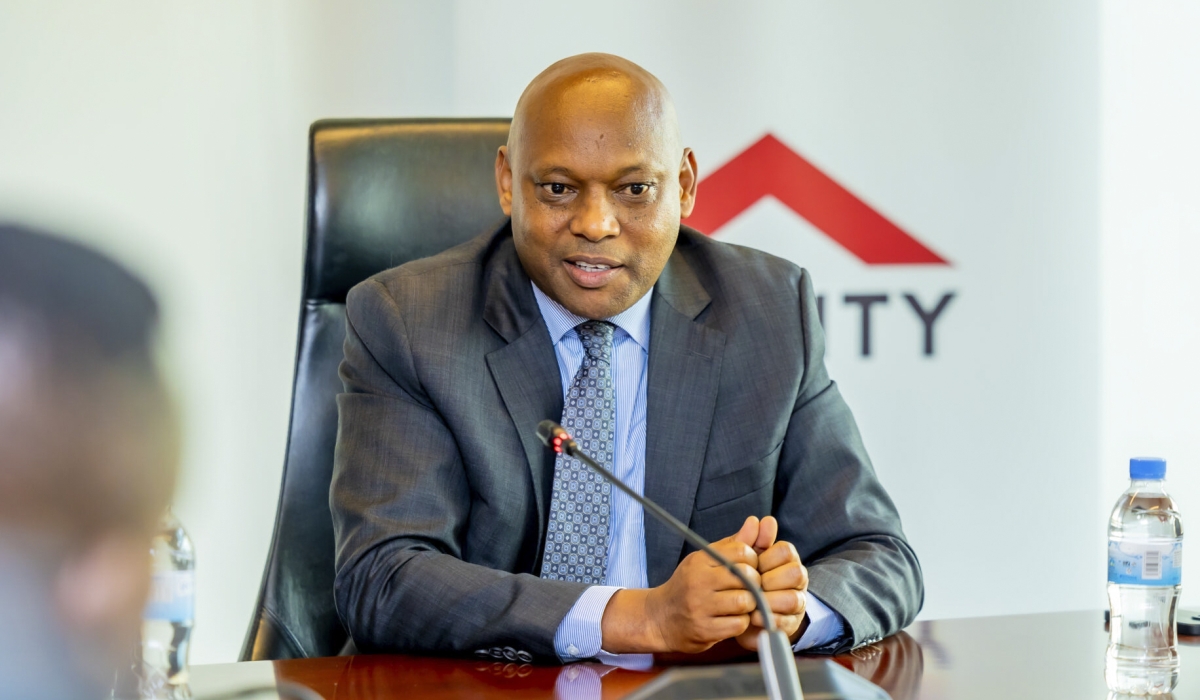 Hannington Namara, Managing Director of Equity Bank Rwanda Plc. Courtesy photo