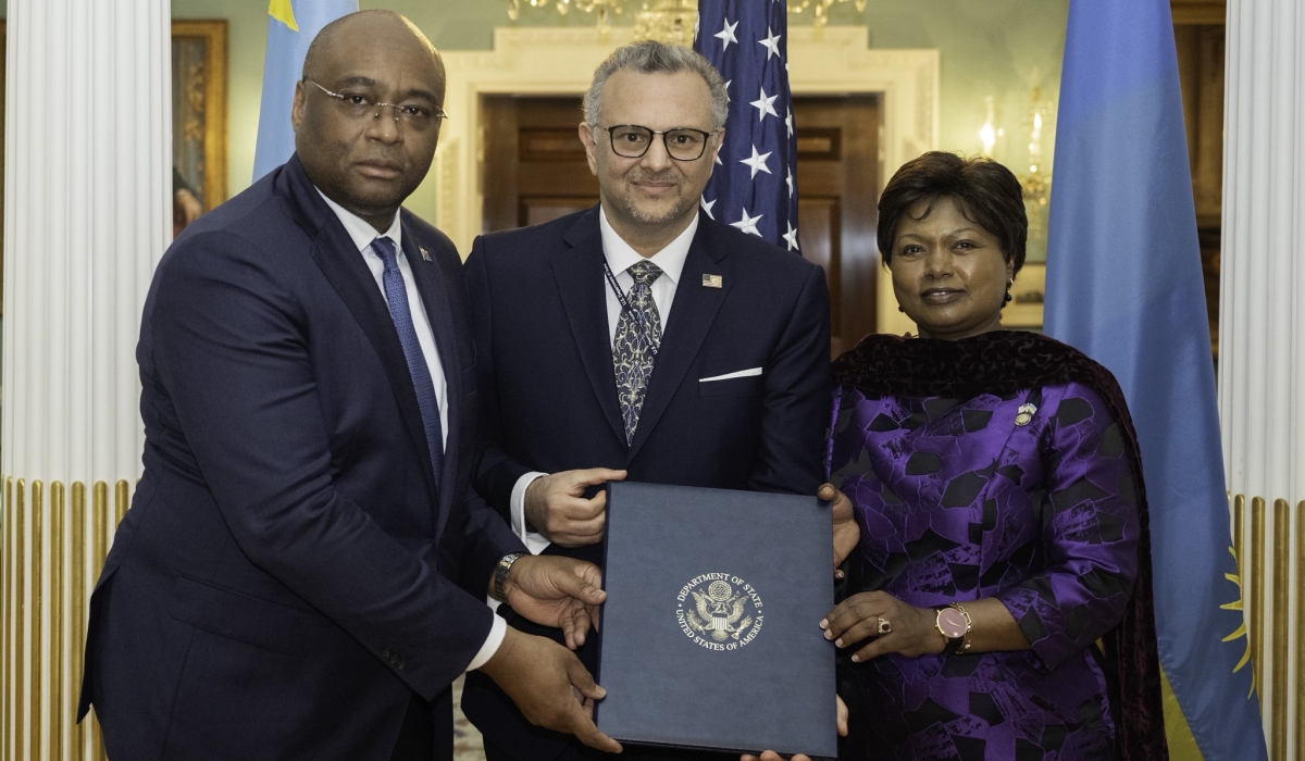 In Washington DC, Rwandan and Congolese technical teams reached the initial text of a peace agreement to be approved by foreign ministers on June 27 as part of US-mediated peace process. Courtesy