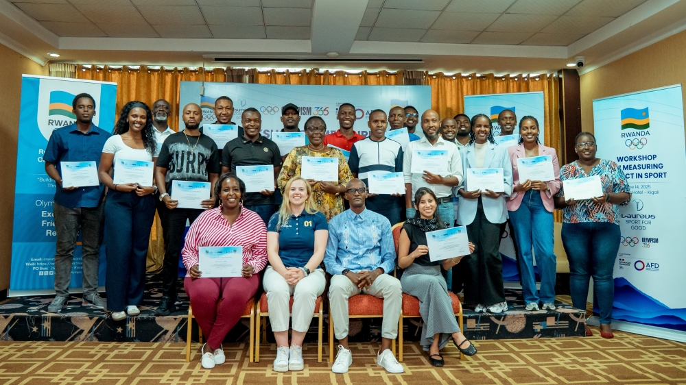 Rwanda National Olympic and Sports Committee (RNOSC) has urged leaders of sports organisations in Rwanda to adopt Olympism365. Courtesy