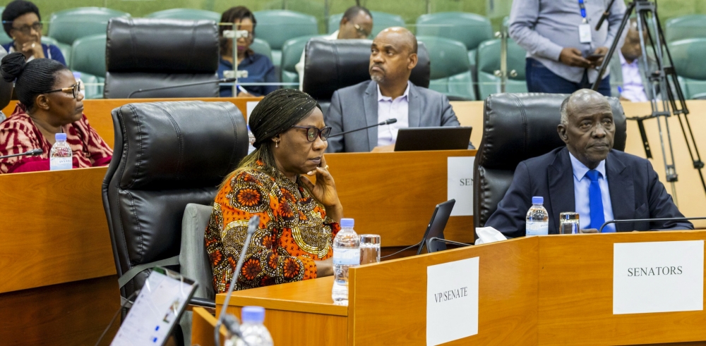 Senators follow Dr Butera&#039;s remarks during the session on Wednesday, June 25. Courtesy