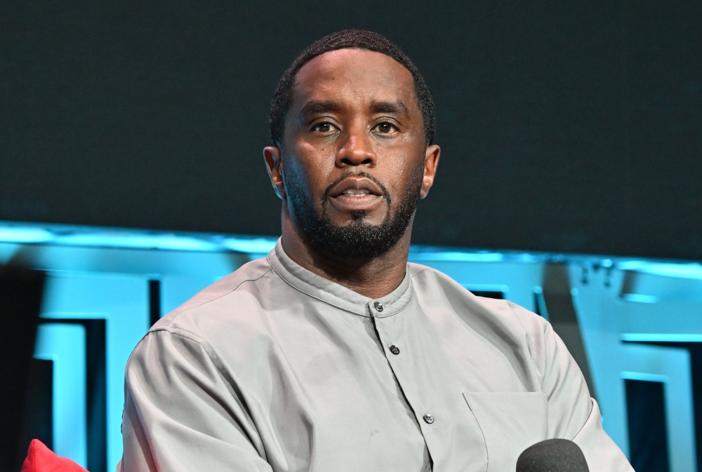 American rapper and record producer Sean John Combs, better known by his stage name Diddy, in New York.