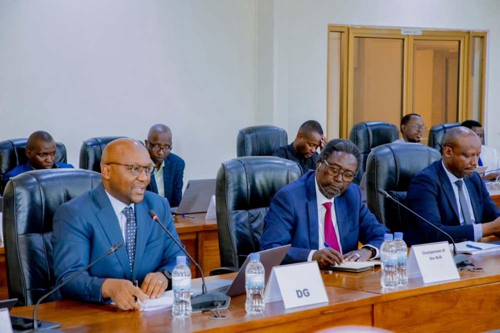 Nelson Mbarushimana, the Director General of REB.