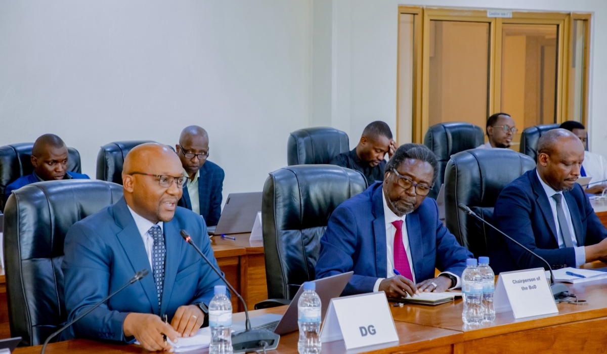 Nelson Mbarushimana, the Director General of REB.