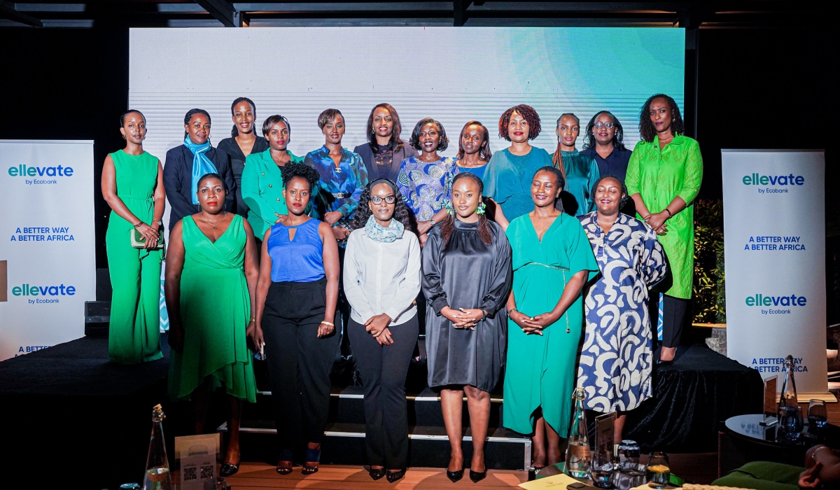 Ecobank Rwanda officially launched Ellevate 2.0, a programme for women in business, during a high-level event at the Pinnacle Kigali Hotel in Rebero on June 27. Photos by Kellya Keza