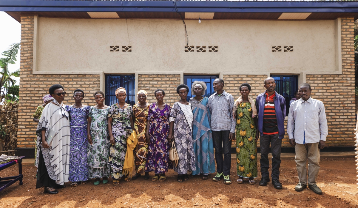 Radisson Blu Hotel & Kigali Convention Centre (KCC), and (AVEGA Agahozo), handed over a fully furnished house to Genocide survivor Anathalie Mukantaganda, in Munyinya Cell, Muko Village, Jali Sector.
